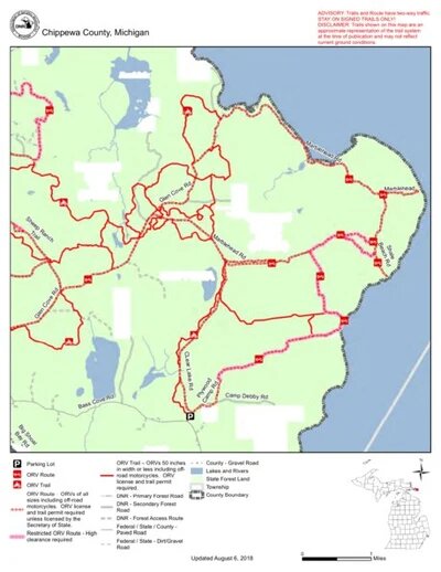 Drummond Island ORV Trails — trail photo